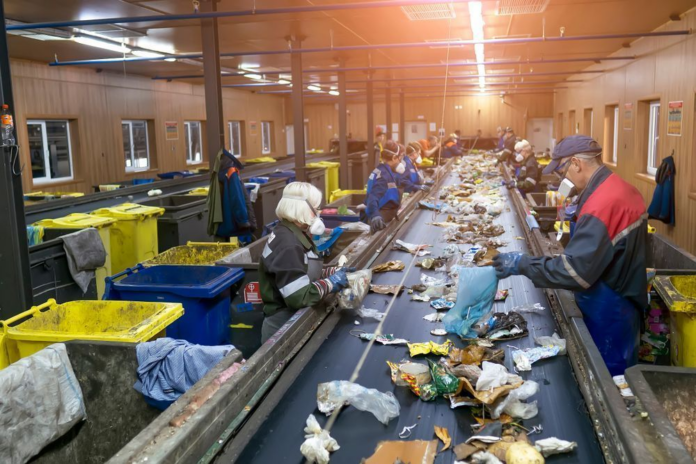 завод по переработке мусора
